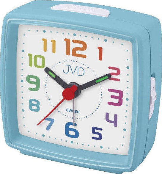 JVD Budzik JVD SRP2811.4 7x7 cm cichy mechanizm drzemka podświetlenie .