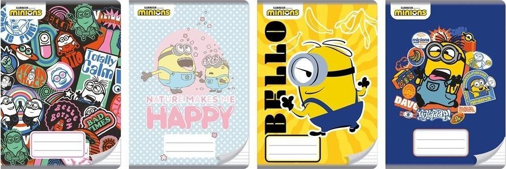 Zeszyt A5/32K linia Minionki (10szt)
