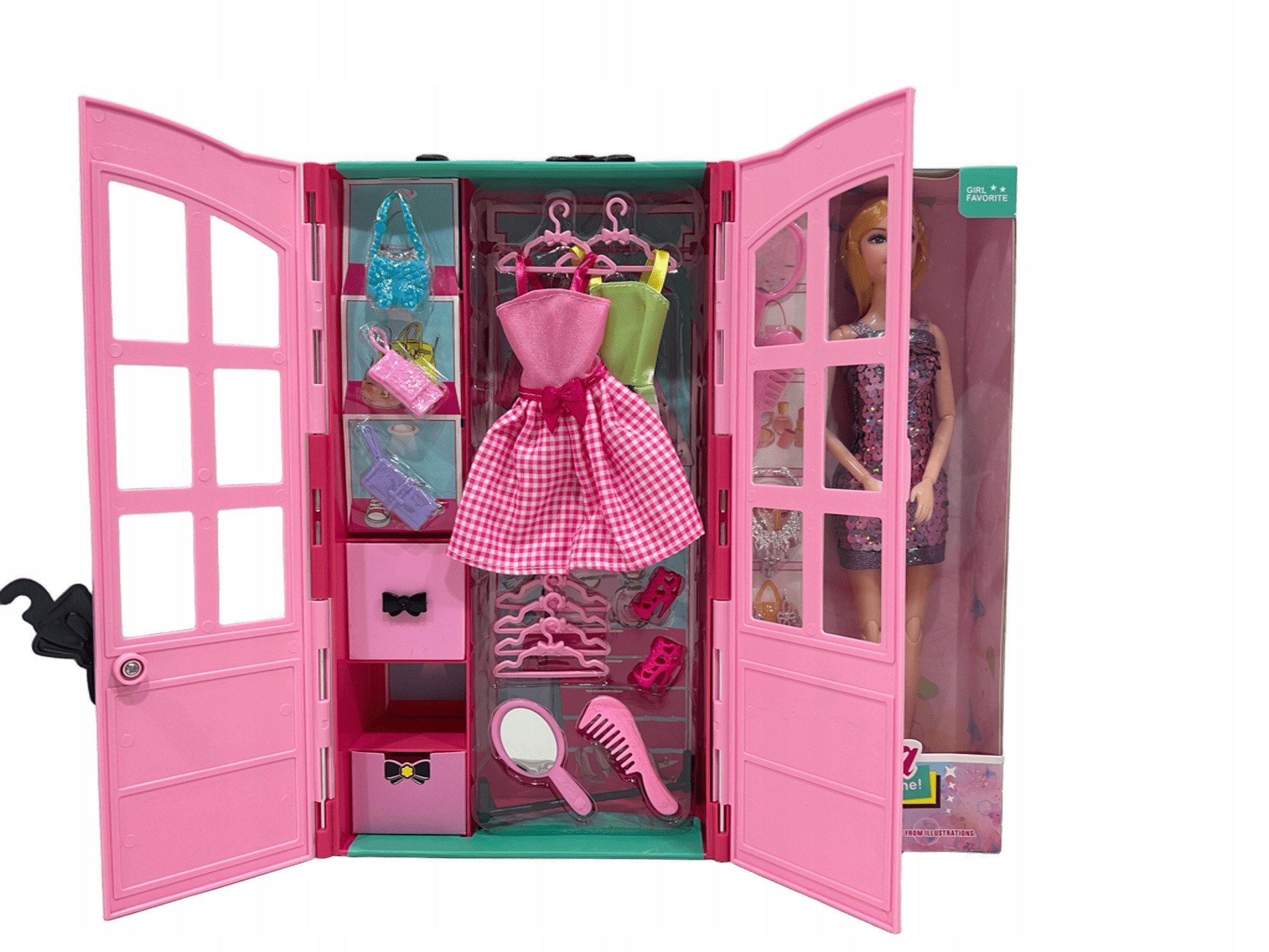 *****Szafa z akces.+lalka Alisa 2001270