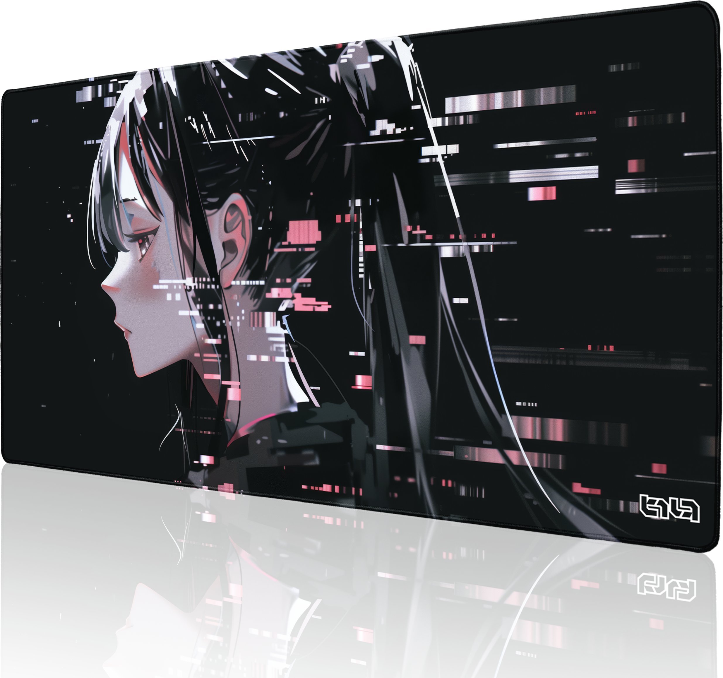 Podkładka Tilt DUŻA PODKŁADKA POD MYSZKĘ Glitched Yuki 100x50 TILT Prezent XXL XL