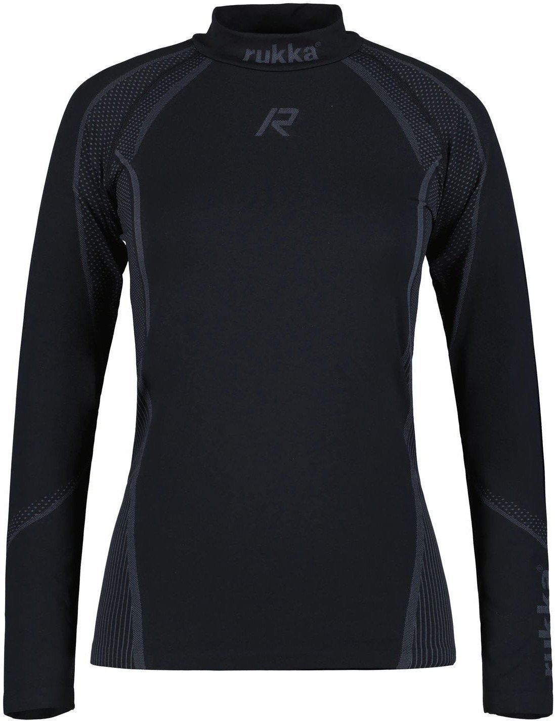 Rukka moteriški termo marškinėliai TOIJALA, juodi