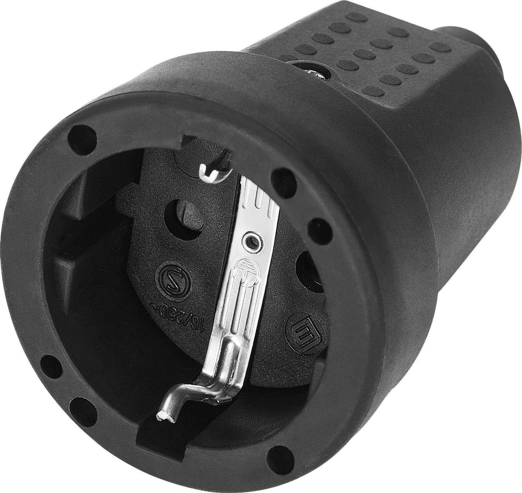 Orno Gniazdo Schuko mini, IP44, 16A, 230V