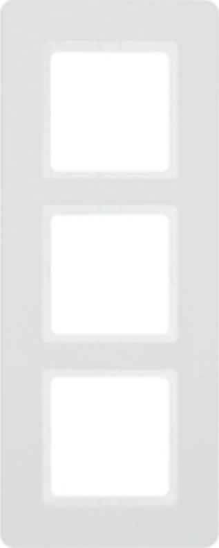 Hager Ramka 3-krotna biały aksamit lakierowany Q.7 10136189