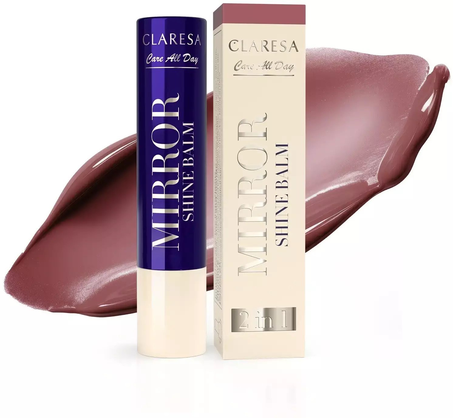 Collistar CLARESA_Care All Day Mirror Shine błyszczyk w sztyfcie Painted Rose 3g