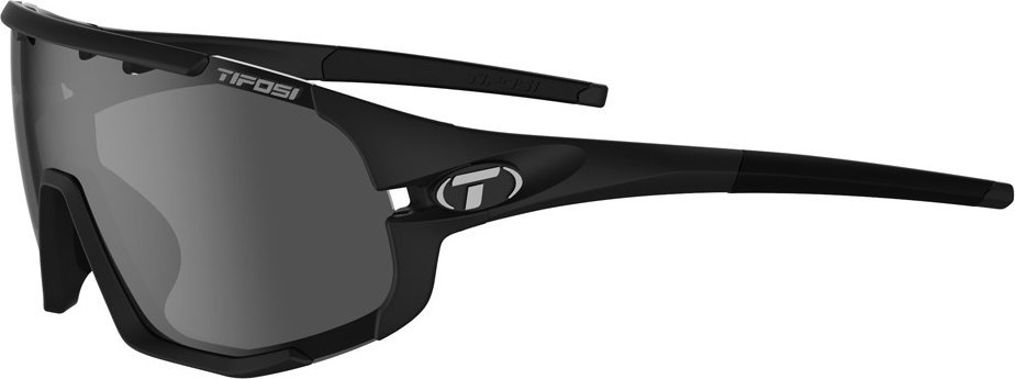 TIFOSI Okulary TIFOSI SLEDGE matte black (3szkła Smoke, AC Red, Clear) (NEW)