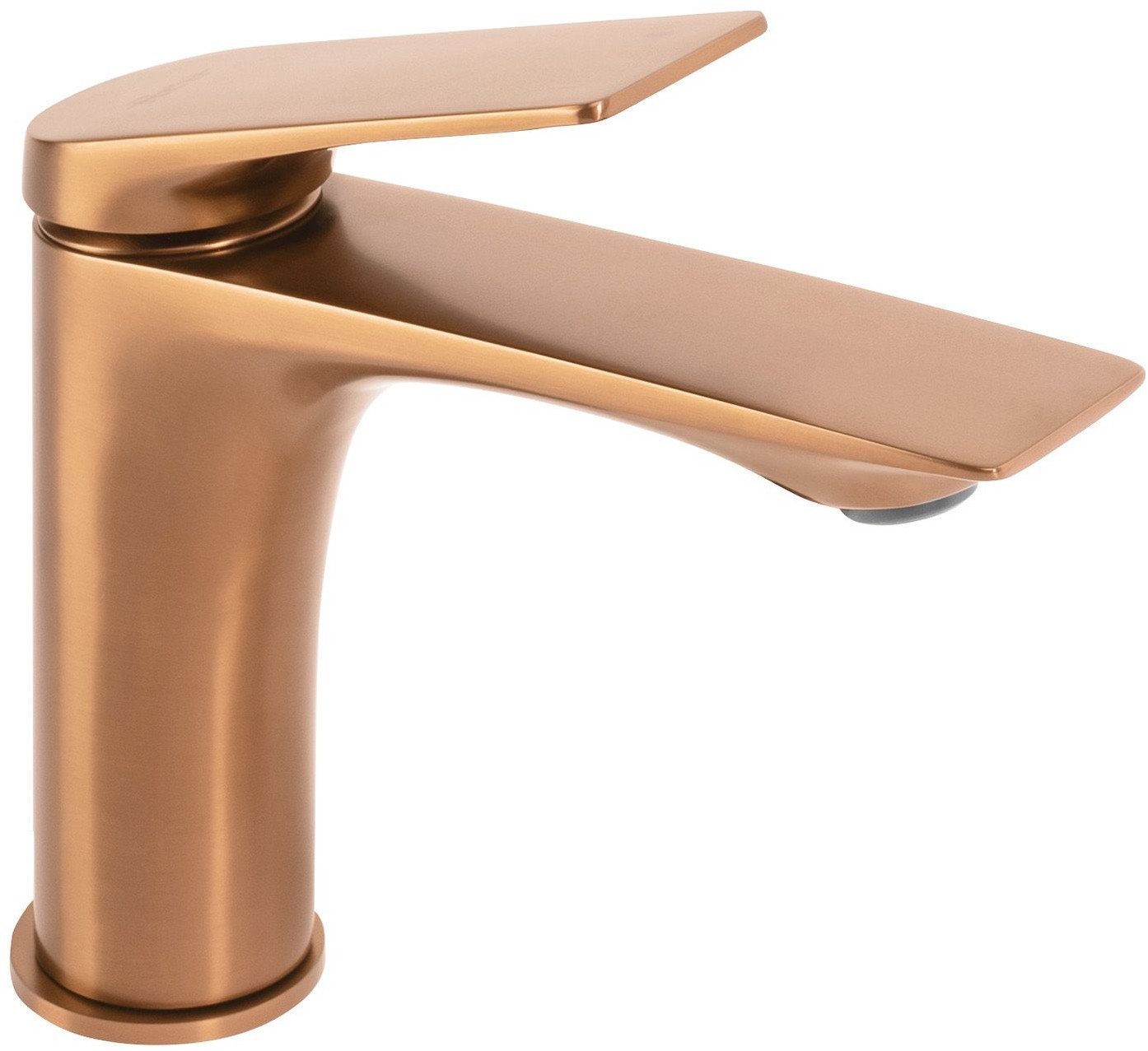 Bateria umywalkowa Rea Avalon Miedź Szczotkowana Niska