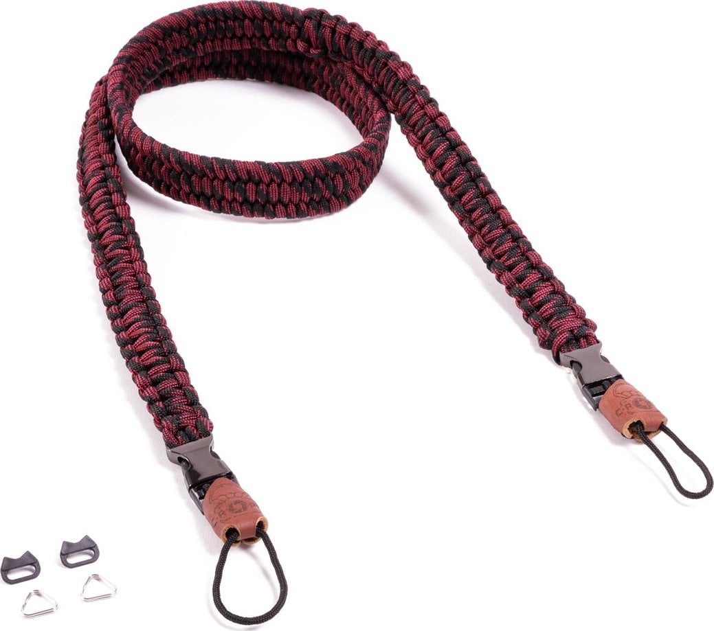 Genius C-ROPE Kameragurt Traveler aus Paracord 125cm Red Dots retail