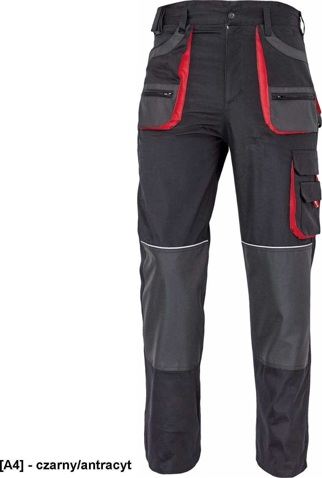 CERVA FF HANS - spodnie - czarny/antracyt 50