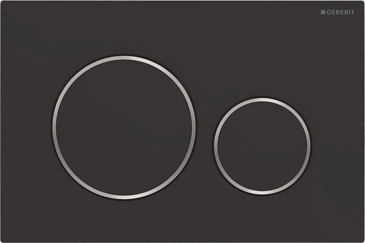 Przycisk spłukujący Geberit PRZYCISK GEBERIT SIGMA20 - CZARNY MAT. // DLP.G.115.882.14.1