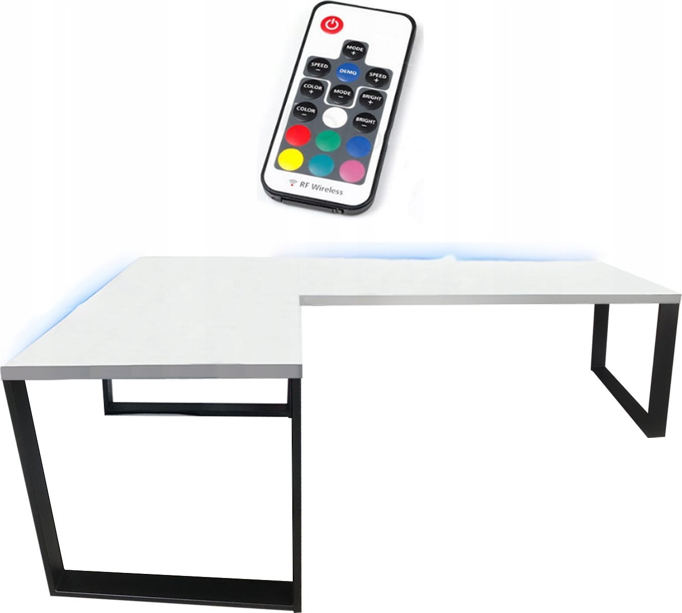 BIURKO GAMINGOWE NARONE LOFTOWE 180x120 PRODUCENT STABILNE KOMPUTEROWE