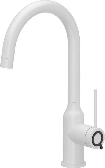 Bateria kuchenna Quadron INGRID Q LINE SteelQ bateria kuchenna stal szlachetna kolor snow white, Q Shine - logo pure carbon