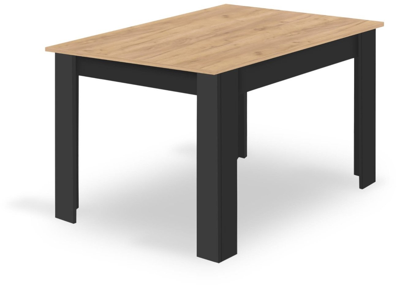 Stół NP 120x80 Artisan nogi czarne