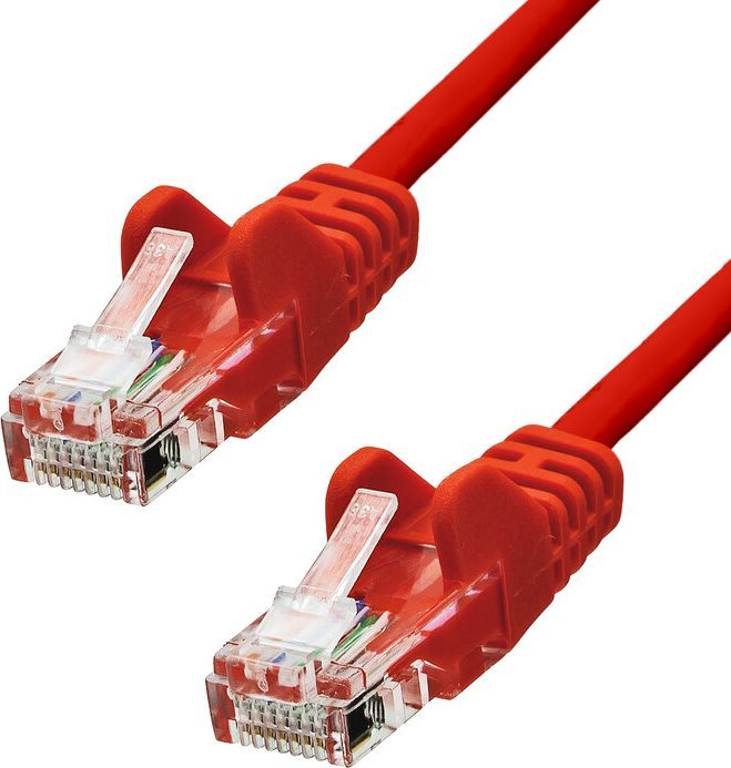 ProXtend ProXtend U/UTP CAT5e PVC AWG 26 CCA Red 0.5M