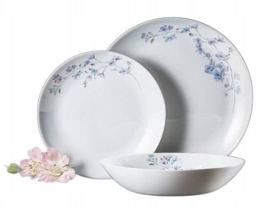 Serwis obiadowy dla 6 osób Linum 18-elementowy AMBITION