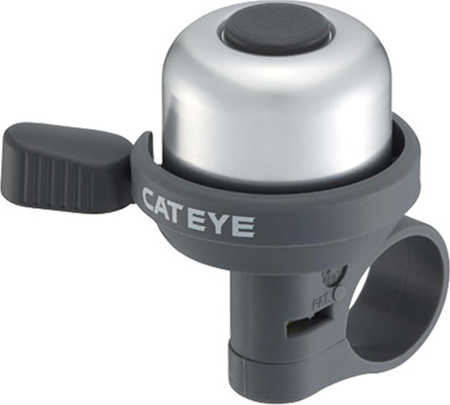 Cateye Dzwonek rowerowy Cateye WIND BELL ALMINIUM PB-1000 srebrny Uniwersalny