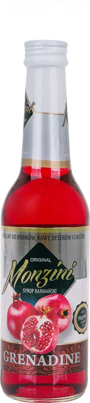 Monzini Monzini Grenadine Syrop barmański 320 ml