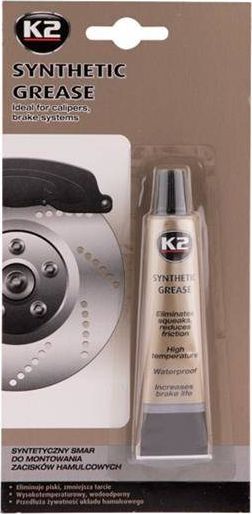 K2 SYNTHETIC GREASE Syntetyczny smar do układów hamulcowych, 18ml