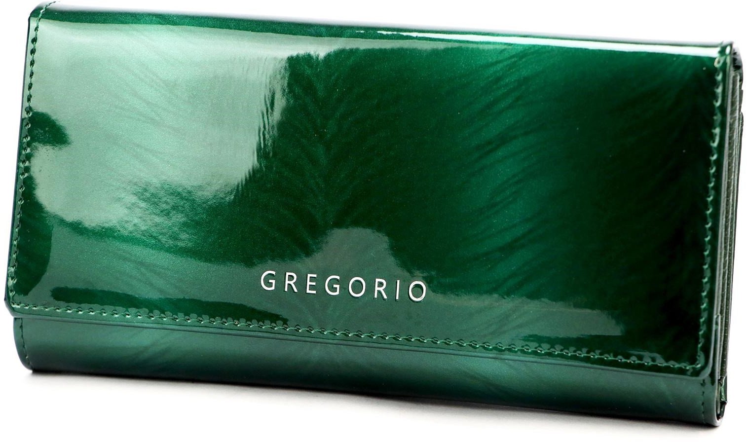 Portfel damski skórzany skóra naturalna Gregorio