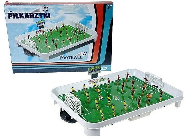 Piłkarzyki na sprężynki stół 53x27x13cm