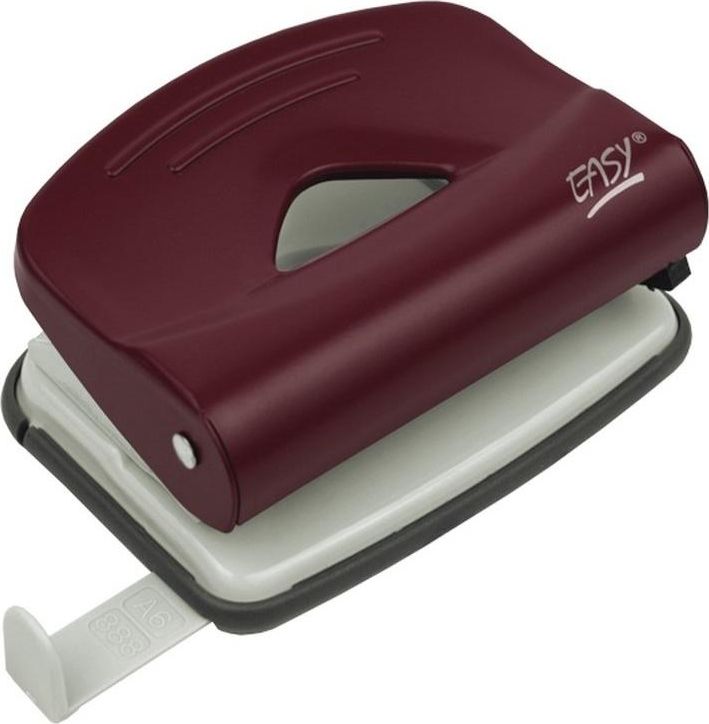 Dziurkacz Easy 15 kartek Bordowy (337863)