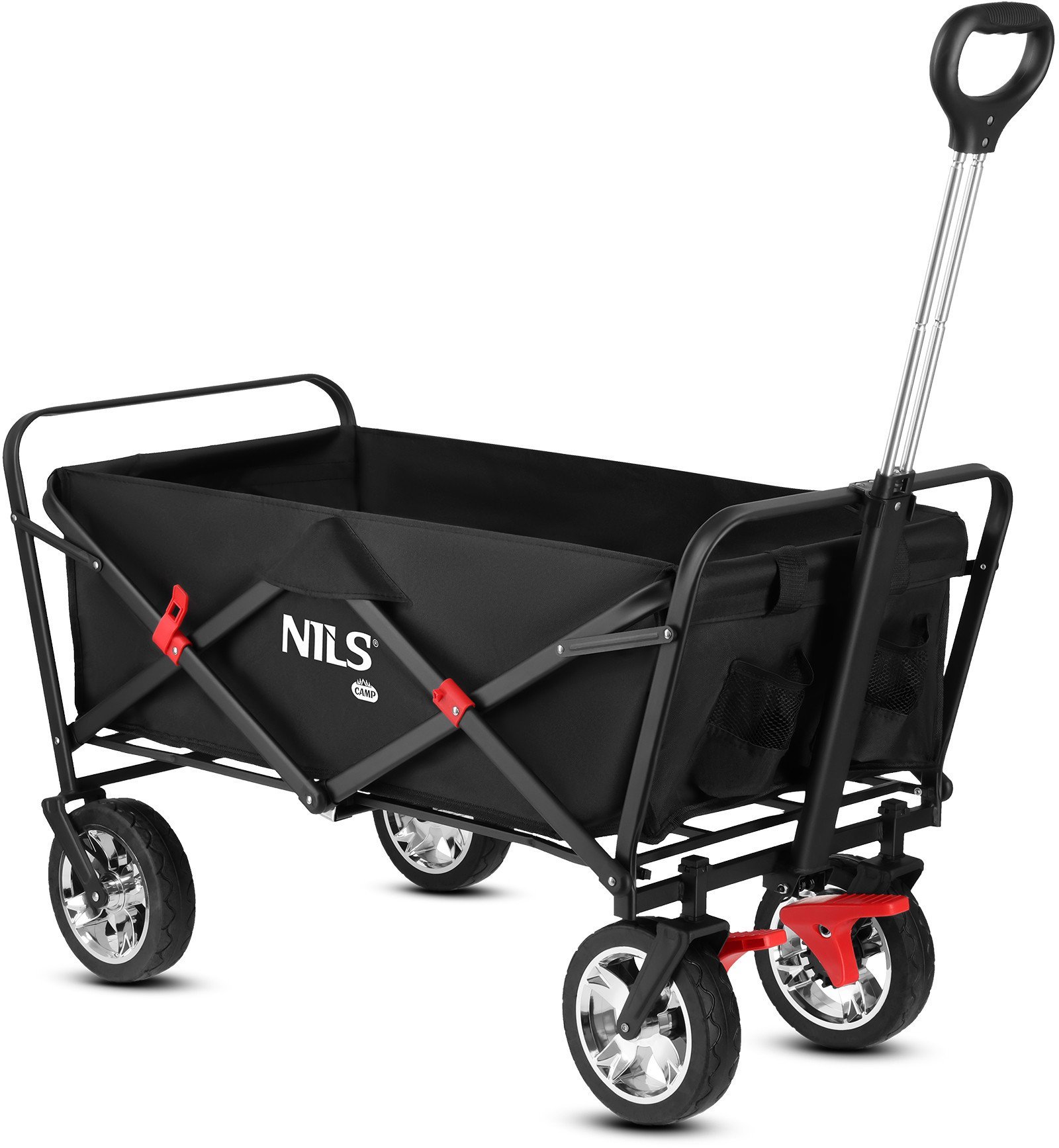 NC2603 WÓZEK CZARNY 120L NILS CAMP