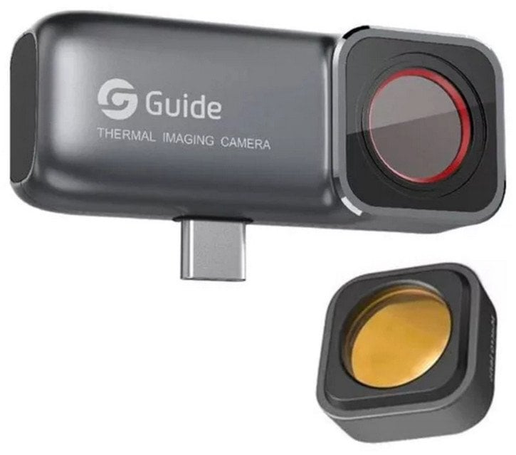 Kamera termowizyjna MobIR 2S USB-C, 256x192px do 150°C, obiektyw 5X Zoom, autofokus, FOV 25°, noktowizja do 100m