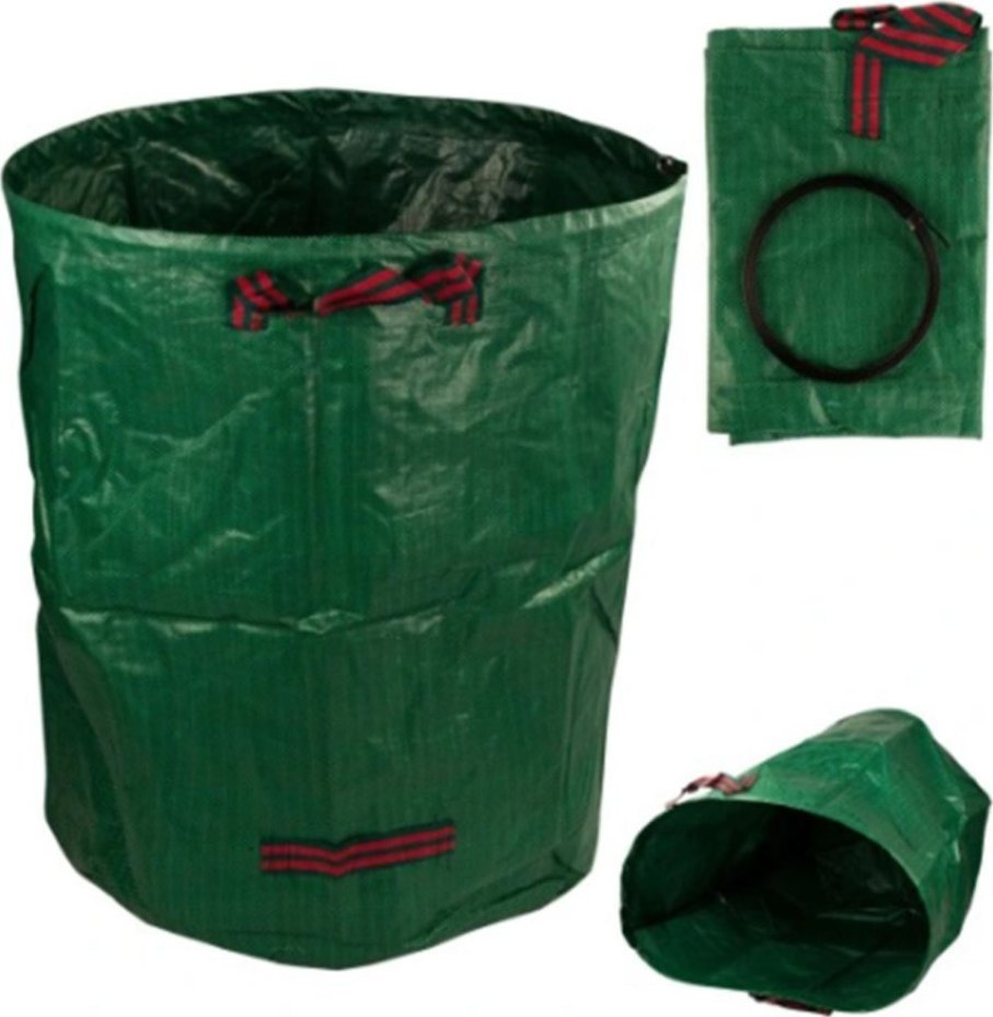 Kosz ogrodowy na liście odpady worek 120l duży