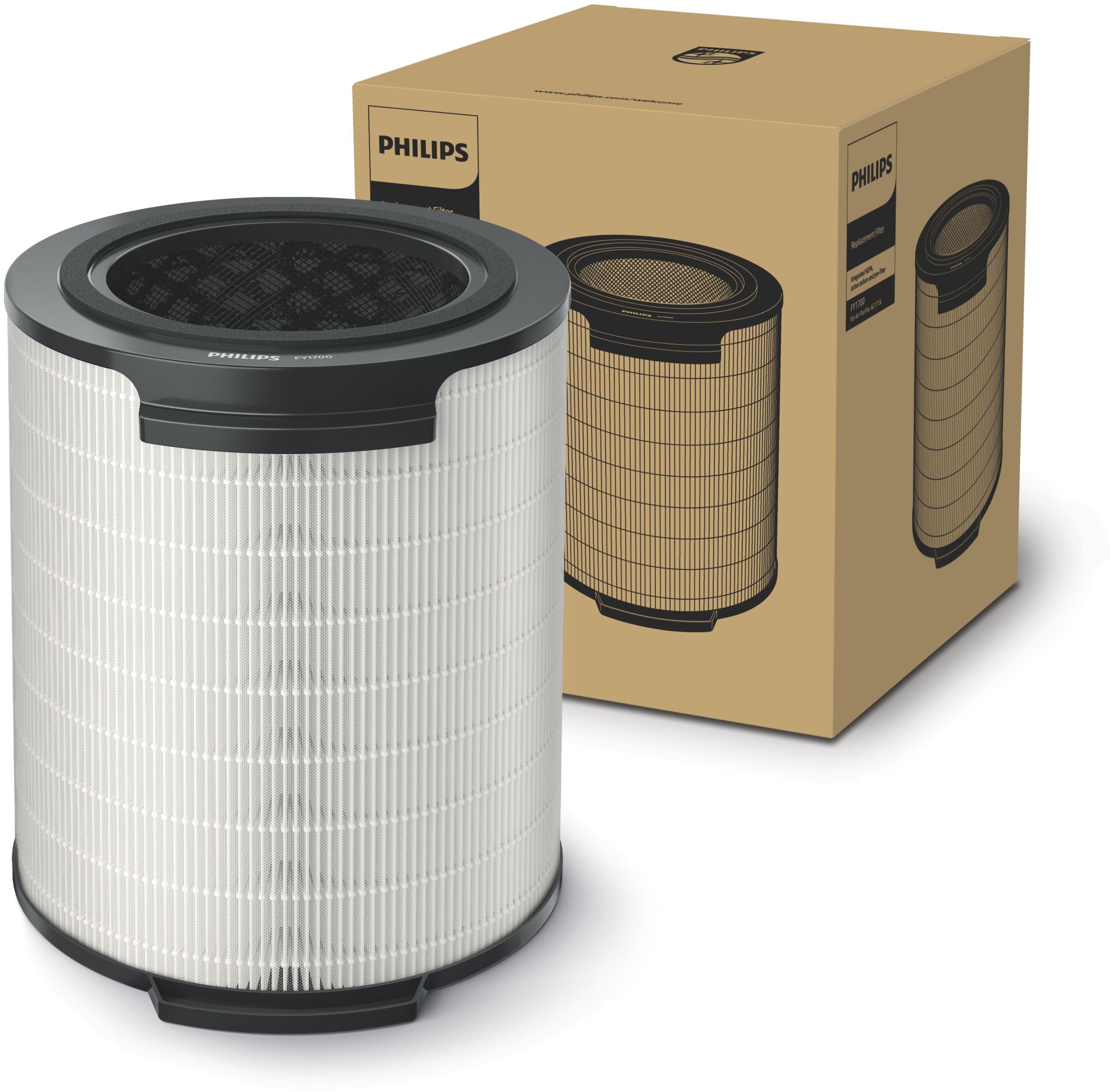 Philips Filtr 3w1 NanoProtect HEPA do oczyszczacza Philips FY1700/30