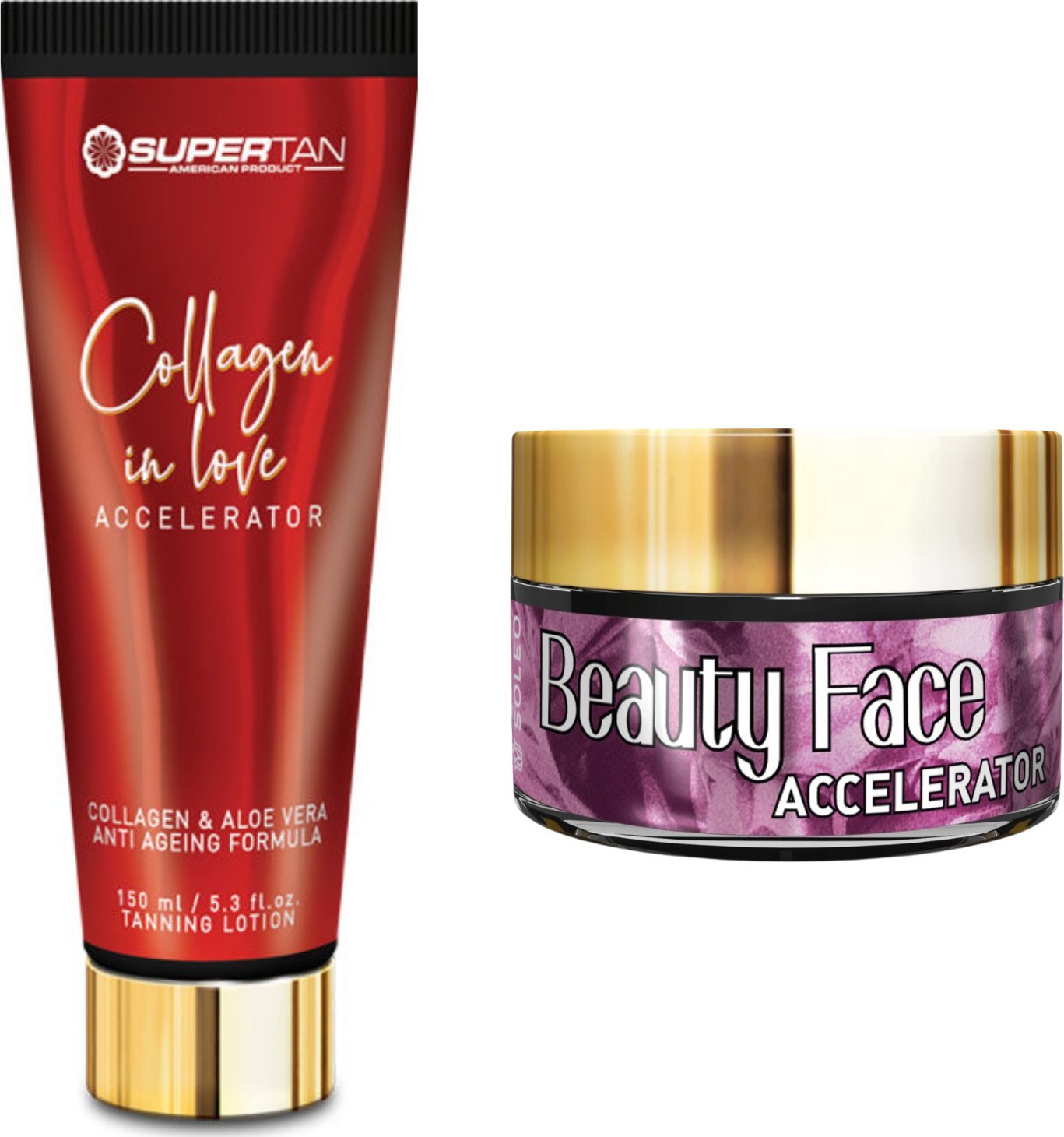 Supertan Supertan Collagen In Love + Słoiczek Beauty Face