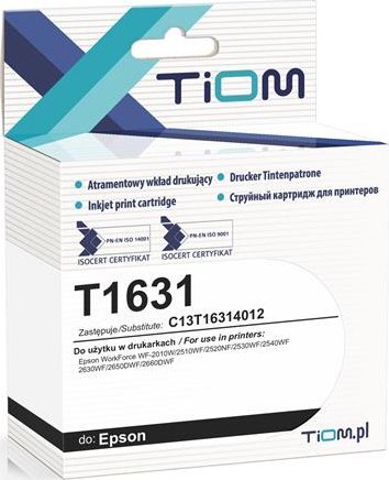 Tusz Tiom Tusz Tiom do Epson T1631 | C13T16314012 | 554 str | black
