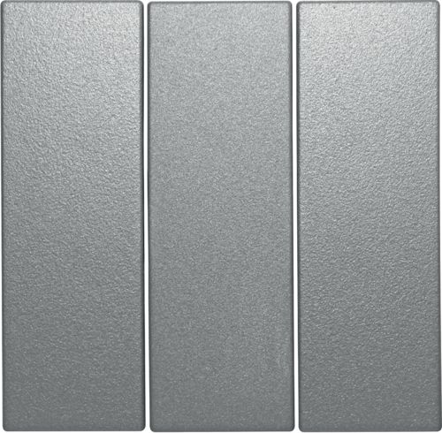 Berker Klawisz potrójny do łącznika B.7 Glas aluminium (16651404)