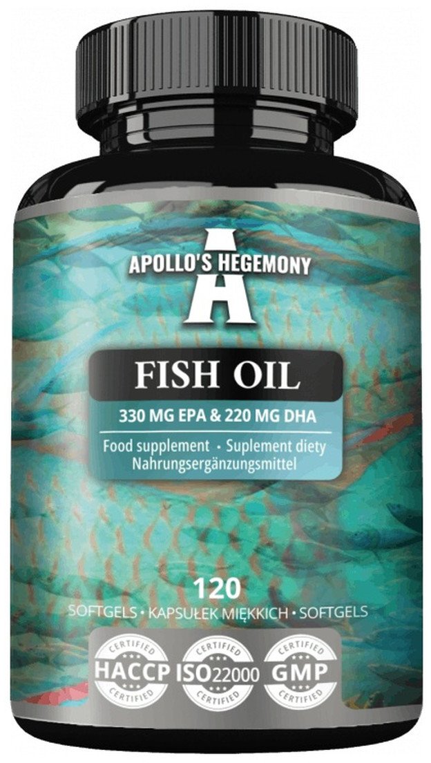 APOLLO'S HEGEMONY_Fish Oil suplement diety 120 kapsułek