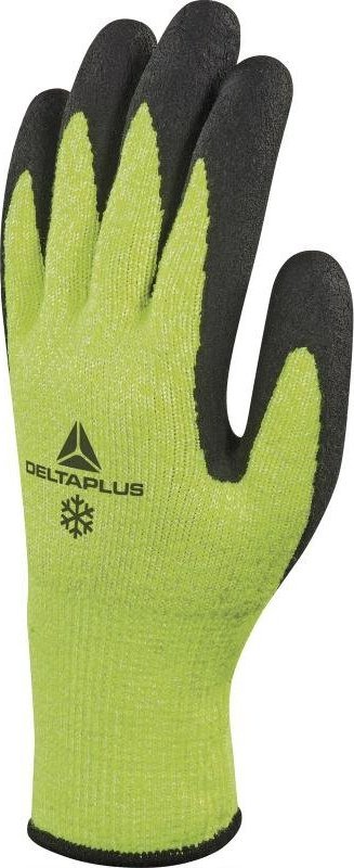 Delta Plus Rękawica dziana Powlekana lateksem kolor żółty 11 VV737JA11