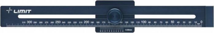 Limit Przymiar traserki aluminiowy Limit 300 mm