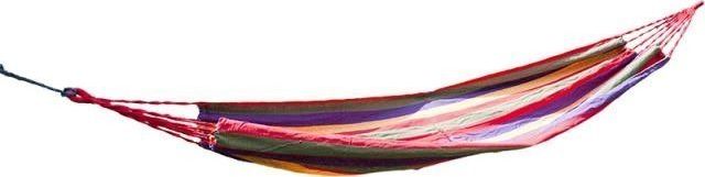 Kontext Hamak jednoosobowy kolorowy mocny 190x80 cm