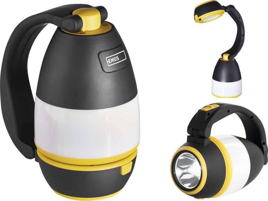 Emos Wielofunkcyjna lampa kempingowa LED 3xAA