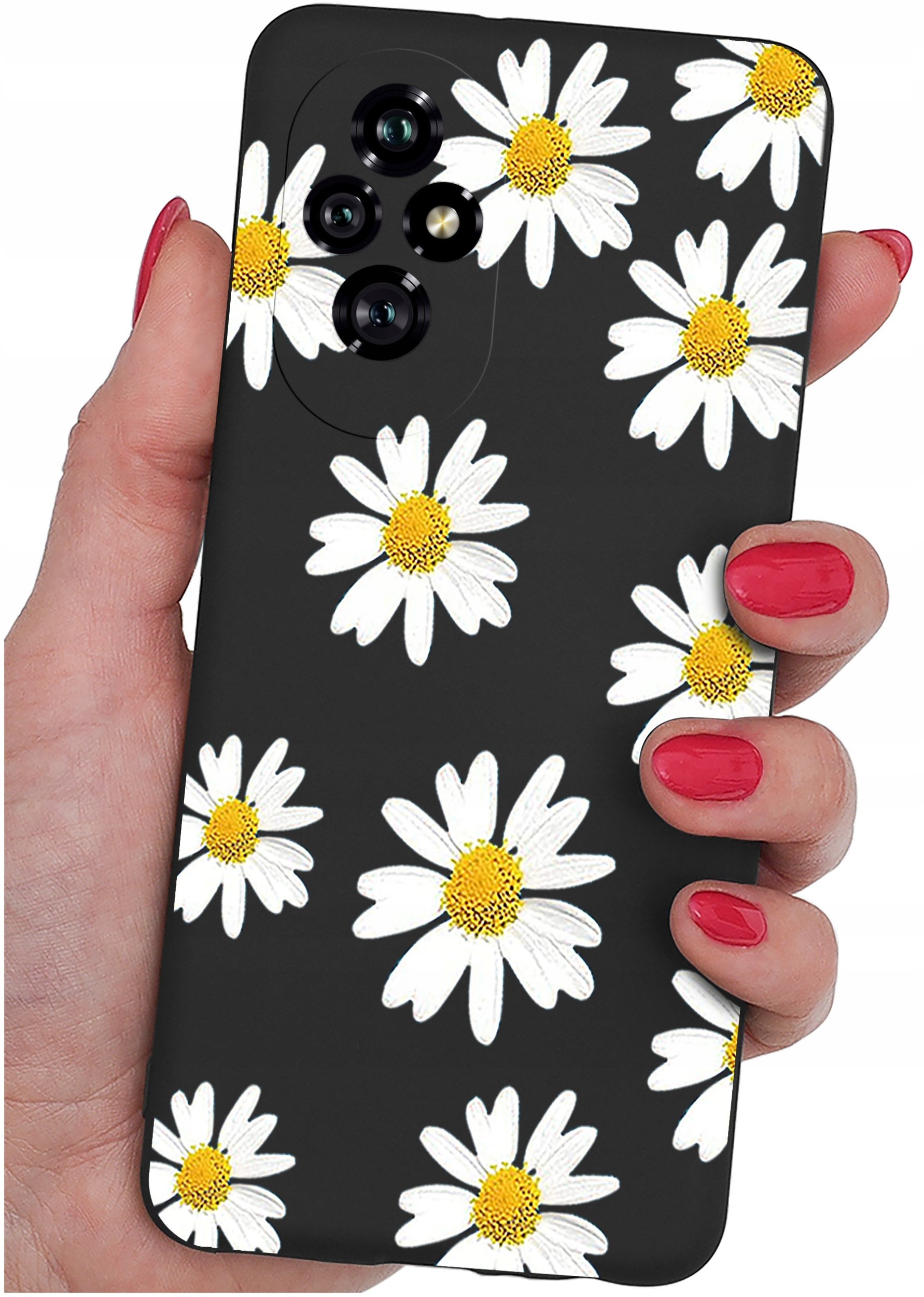 ETUI do Honor 200 5G | WZORY | SILIKONOWE MATT CASE + SZKŁO 9H