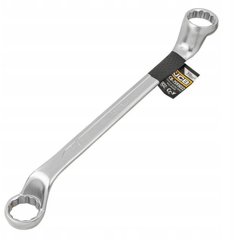 JCB Klucz oczkowy odgięty o 75 stopni 30x32mm