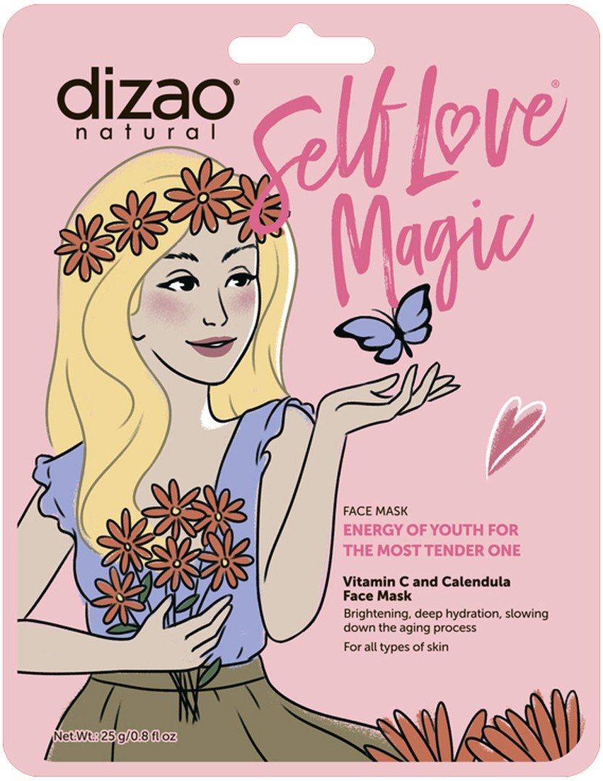 Dizao Maska do twarzy z witaminą c i nagietkiem 25g
