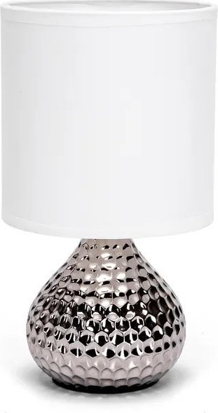Lampa stołowa Aigostar Ceramiczna lampa stołowa bez źródła światła E14 Ceramiczna lampa stołowa E14