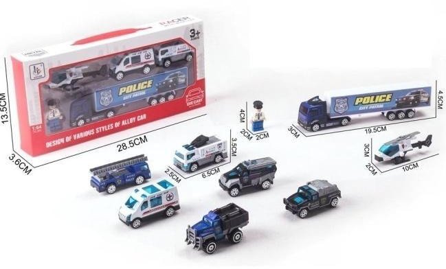 Zestaw aut metalowych