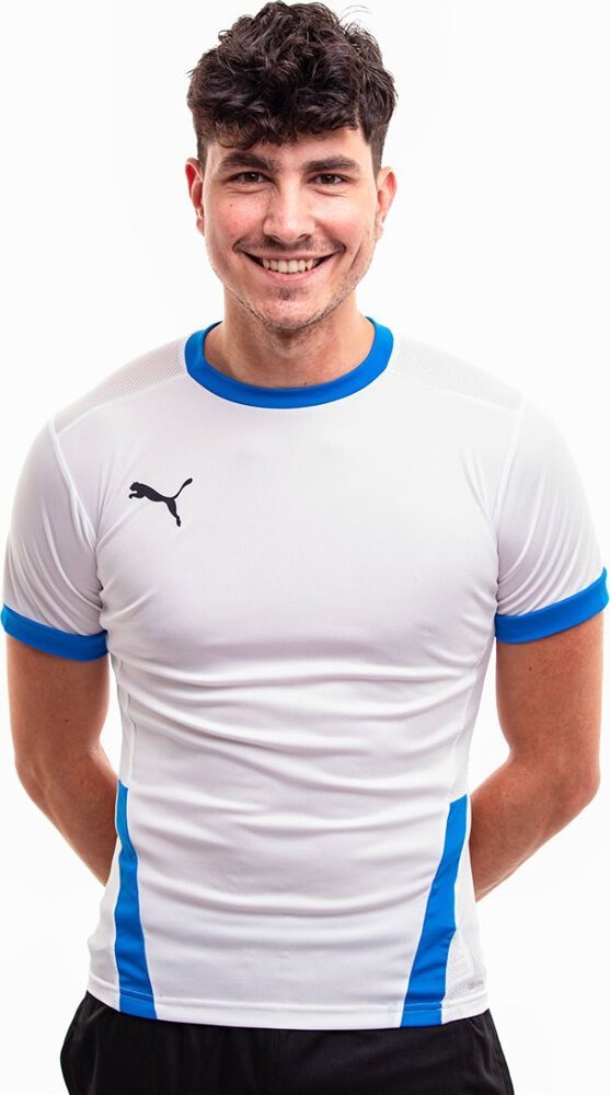 Puma Koszulka męska Puma teamGOAL 23 Jersey biało-niebieska 704171 12 S