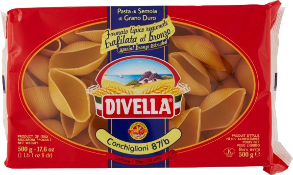 Makaron Formati Speciali Conchiglioni 500g - Divella