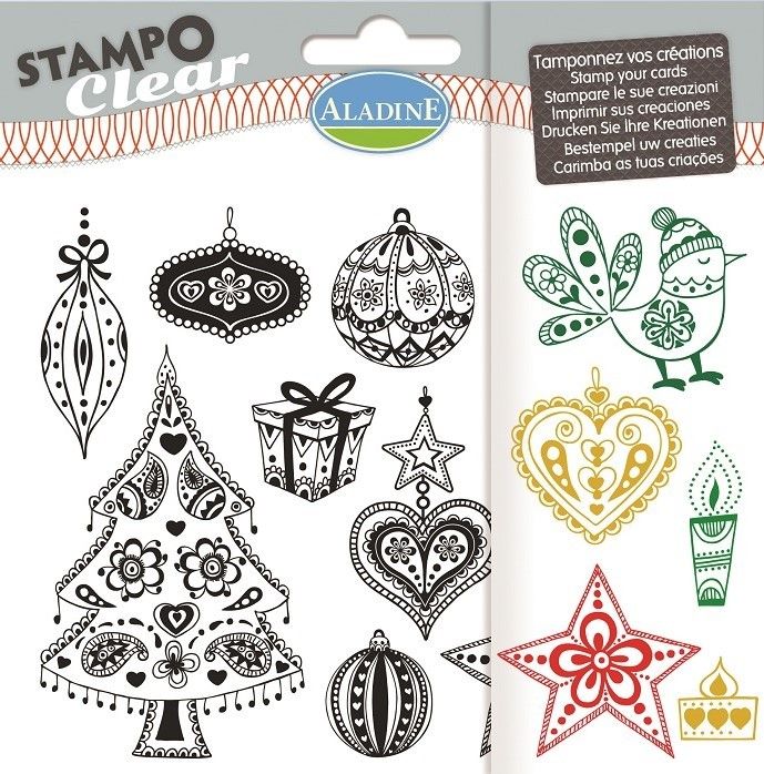 Aladine Stemple silikonowe Święta w Kropki