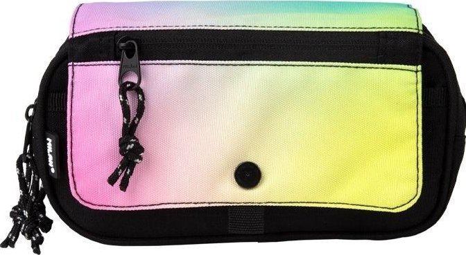 Piórnik Milan Piórnik 3 komory z klapk± Sunset czarny MILAN