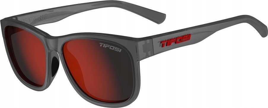 TIFOSI Okulary TIFOSI SWANK XL satin vapor (1 szkło Smoke Red 15,4% transmisja światła) (NEW)