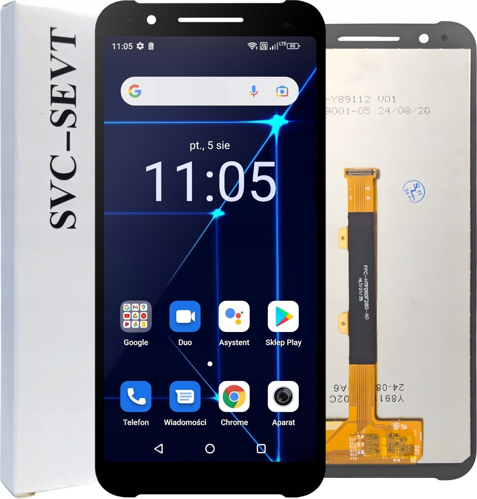 ORYGINAŁ WYŚWIETLACZ EKRAN LCD DO HAMMER CONSTRUCTION