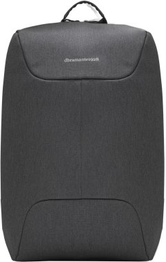 Plecak dbramante dbramante1928 Charlottenborg - plecak z tworzywa z kieszenią na laptop 16" i iPad (charcoal)