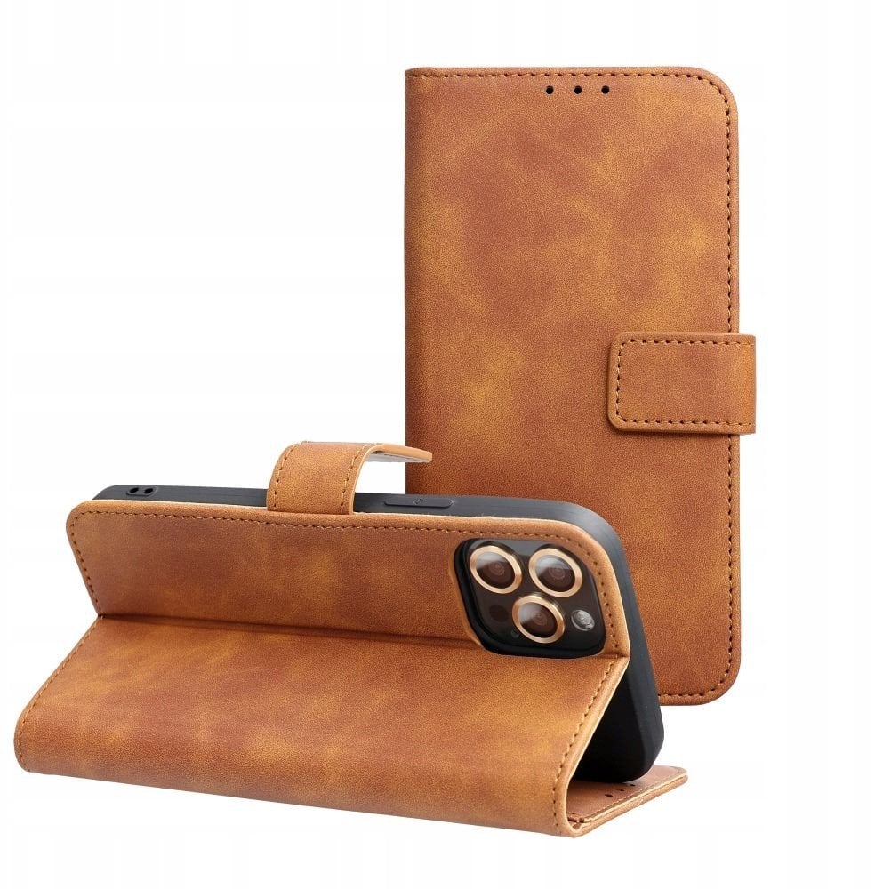 Kabura TENDER Book do XIAOMI Redmi Note 14 5G brązowy