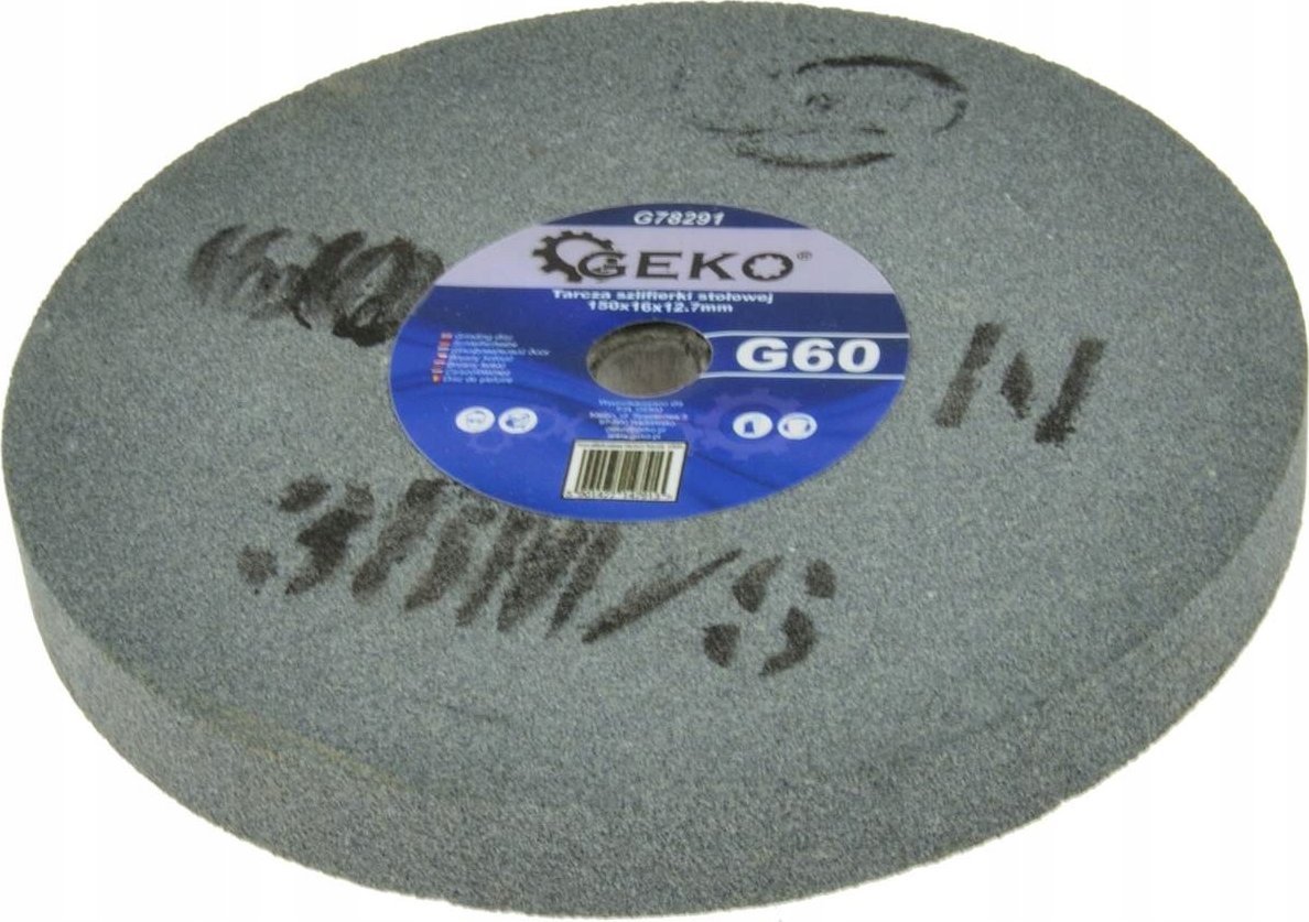 Geko Tarcza szlifierki stołowej 150x16x12.7mm G60 (20)